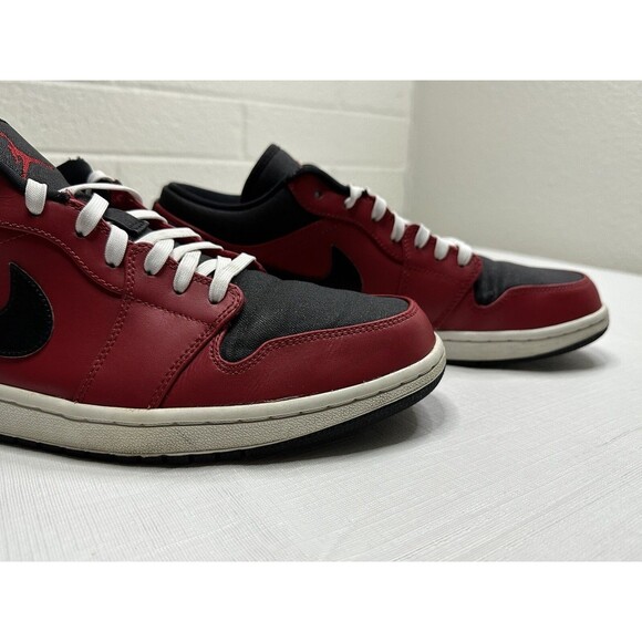 Men\'s Air Jordan 1 Retro Low Gym Red Size 13 Gym Red/White/Black 553558-602 main image 6